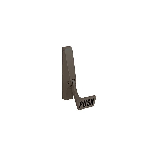 Dark Bronze Body and Paddle Assembly for Left Hand Reverse 1085P Series Concealed Vertical Rod Exit